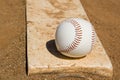 Pitchers mound upclose Royalty Free Stock Photo