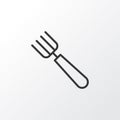 Pitchfork Icon Symbol. Premium Quality Isolated Garden Fork Element In Trendy Style.