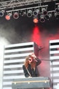 Beach House in concert at the Pitchfork Music Festival