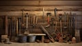pitchfork old farm tools