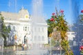 Pitesti Town Hall, Arges, Romania Royalty Free Stock Photo