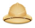 Pith helmet hat for safari