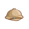 Pith helmet vector illustration