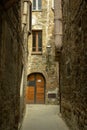 Pitigliano city on the cliff in Tuscany, Italy Royalty Free Stock Photo