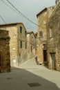 Pitigliano city on the cliff in Tuscany, Italy Royalty Free Stock Photo