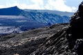 Piton de la Fournaise volcano, Reunion island, indian ocean, France Royalty Free Stock Photo