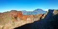 Piton des Neiges volcano Royalty Free Stock Photo