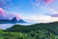 Pitons Royalty Free Stock Photo