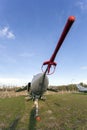 Pitot tube of an old Mig-23 russian military airplane