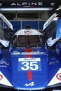 Pits for the Alpine prototype Royalty Free Stock Photo