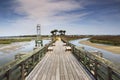 Pitt Street Bridge Charleston South Carolina Royalty Free Stock Photo