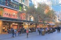 Pitt street shopping mall street Sydney Australia Royalty Free Stock Photo