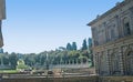 Pitti Palace and the Boboli Gardens in Florence Tuscany Royalty Free Stock Photo