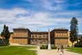 Pitti Palace ( Palazzo Pitti ), view from Boboli Gardens, Florence, Tuscany, Italy Royalty Free Stock Photo