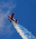 Pitts Special Biplane Performance Royalty Free Stock Photo