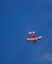Pitts Special Biplane Performance Royalty Free Stock Photo