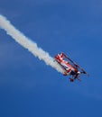 Pitts Special Biplane Performance Royalty Free Stock Photo