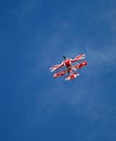 Pitts Special Biplane Performance Royalty Free Stock Photo