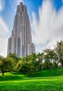 Pittsburgh Cathedral Of Learning Royalty Free Stock Photo