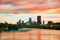 Pittsburgh cityscape with the Ohio river