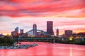 Pittsburgh cityscape with the Ohio river