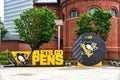 Pittsburgh Penguins display at PPG Paints Arena in Pittsburgh