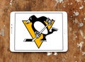 Pittsburgh Penguins ice hockey team logo Royalty Free Stock Photo