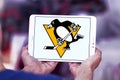 Pittsburgh Penguins ice hockey team logo Royalty Free Stock Photo