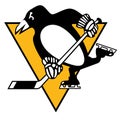 Pittsburgh penguins sports logo Royalty Free Stock Photo