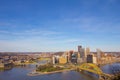 View of Downtown Pittsburgh, Pennsylvania from the Duquesne Incline