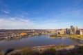 View of Downtown Pittsburgh, Pennsylvania from the Duquesne Incline