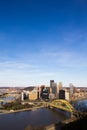 View of Downtown Pittsburgh, Pennsylvania from the Duquesne Incline