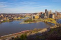 View of Downtown Pittsburgh, Pennsylvania from the Duquesne Incline