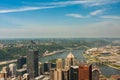 Pittsburgh, Pennsylvania - River View Skyline From The Tallest B