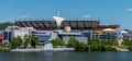 Pittsburgh, Pennsylvania, USA August 9, 2022 Heinz Field, home of the Pittsburgh Steelers, an NFL team next to the Carnegie Scienc