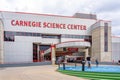 Pittsburgh, Pennsylvania, USA - January 11, 2020: Entrance of Carnegie Science Center