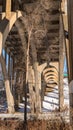 Pittsburgh, Pennsylvania, USA January 29, 2022 The underside of the Parkway East, state route 376. bridge over Commercial Street i Royalty Free Stock Photo