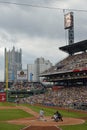 The Pittsburgh Pirates playing a game at PNC Park Royalty Free Stock Photo
