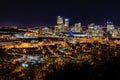 Pittsburgh Skyline at Night Royalty Free Stock Photo