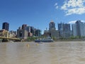 Pittsburgh skyline from PNC Park Royalty Free Stock Photo