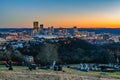 Pittsburgh Skyline at Sunset