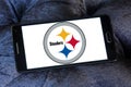 Pittsburgh Steelers american football team logo Royalty Free Stock Photo