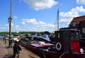 Idyllic Dutch historical harbour