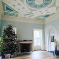 Pitzhanger Manor in Ealing London Christmas tree