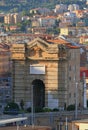 Pius`s ancient gate Porta Pia. Ancona, Italy