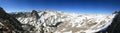 Piute Pass overlook Royalty Free Stock Photo