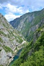 Piva river Royalty Free Stock Photo