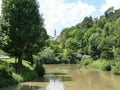 Pivka river in Postojna Royalty Free Stock Photo