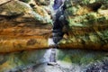 Pivnice sandstone canyon in Czech republic, Vysocina