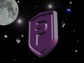 Pivx 3d logo in space Royalty Free Stock Photo